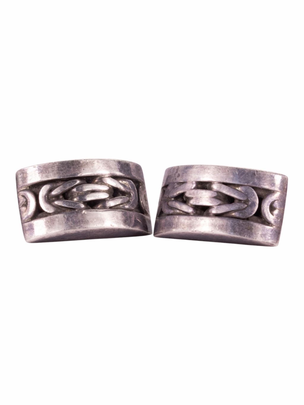 Lois Hill Handcrafted Sterling Silver Earrings Matte Finish Solid